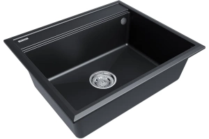 Мойка кухонная Paulmark Stepia 59 черный матовый - 2