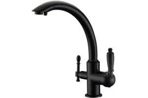 Смеситель Zorg Clean Water ZR 314 YF-33 black для кухонной мойки