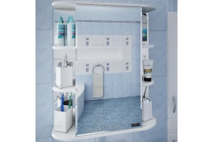 Зеркало-шкаф СанТа Герда 55 фацет