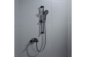 Смеситель для ванны Black&White Universell черный матовый - 3