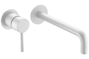 Смеситель Boheme Uno 465-MW С ВНУТРЕННЕЙ ЧАСТЬЮ, для раковины, белый