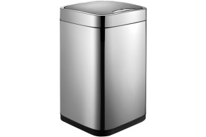 Ведро для мусора Weltwasser WW Rone MT 9L матовый хром (10000000874)