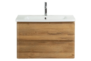 Тумба с раковиной BelBagno Albano 80 светлое дерево не