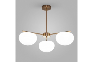 Люстра на штанге Eurosvet Like 30190/3 латунь