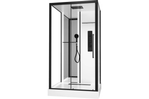 Душевая кабина Black&White Galaxy G8028 115x90