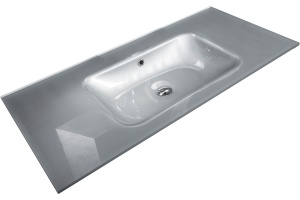 Раковина - столещница Armadi Art Monaco 101 серебро