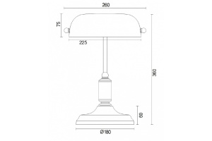 Настольная лампа Maytoni Kiwi Z153-TL-01-BS - 2