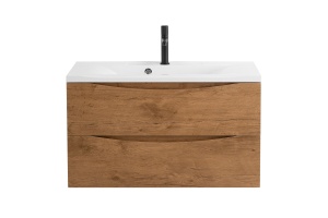 Тумба с раковиной BelBagno Marino 80 светлое дерево - 3