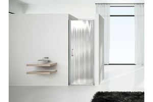 Душевая дверь в нишу Vincea Orta VPP-1O900CH-R 90 см, хром, стекло шиншилла, R - 2