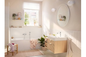 Смеситель для ванны с душем Hansgrohe Rebris S хром - 2