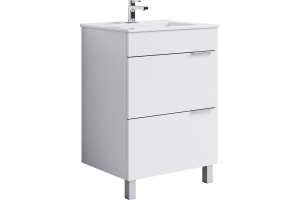 Тумба для комплекта Aqwella Brig 60 напольная, белая