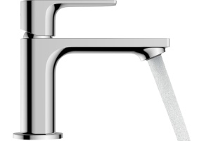 Смеситель для раковины Hansgrohe Rebris E с донным клапаном хром - 2