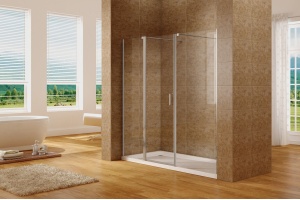 AE12-N-120H190U-CT Aquanet Cinetic, дверь в нишу 1200мм, хром, прозр.6мм (243621) - 2