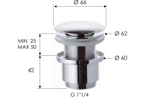 Смеситель для раковины Remer Class Line L18 напольный, С ВНУТРЕННЕЙ ЧАСТЬЮ - 3