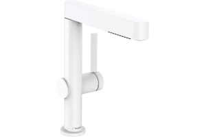 Смеситель для раковины Hansgrohe Finoris 230 белый матовый