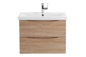 Тумба с раковиной Belbagno Marino-Cer 60 светлое дерево