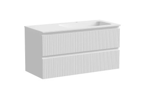 Тумба под раковину Sancos Snob T правая 99х44 белая