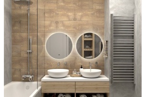 Зеркало с подсветкой ART&MAX Sanremo AM-San-550-DS-F - 2