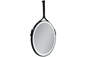 Зеркало Sancos Dames 65 с подсветкой черное