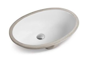 Раковина встраиваемая CeramaLux N 56 см белый (561) - 3