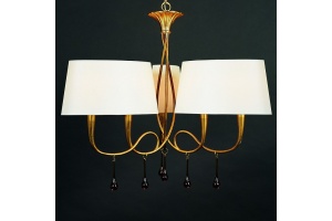 Подвесная люстра Mantra Paola Painted Gold 3540 - 3