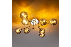 Потолочная люстра Eurosvet Evita 30140/8 хром - 2