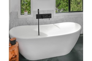 Смеситель для ванны с душем GPD Gildo черный матовый - 2