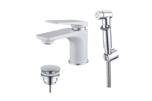 Смеситель Lemark Allegro с гигиеническим душем LM5916CW