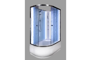 Душевая кабина Deto ЕМ4511R N LED с гм.
