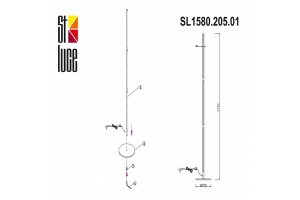 Торшер ST-Luce Ralio SL1580.205.01 - 2