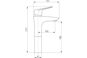 Смеситель для раковины Rav Slezak Victoria хром - 2