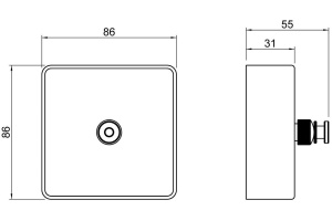 Сушилка для белья Timo Selene (14075/03) черный - 2