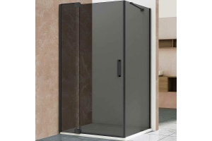 Душевой уголок Vincea Extra 120х90 черный стекло тонированное