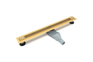 Душевой лоток Esbano Slim 70 золото матовый