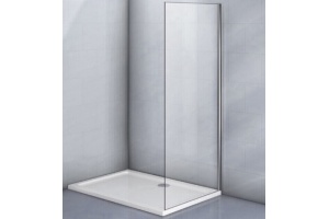 Боковая стенка Veconi Rovigo 80x195 см профиль хром (KP08-80-01-C5)