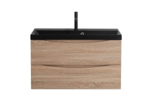 Тумба с раковиной Belbagno Marino 80 светлое дерево - 2