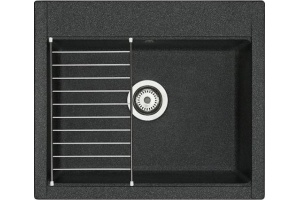 Мойка кухонная AQUATON Делия 60 графит - 3