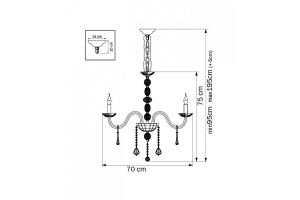 Подвесная люстра Lightstar Crista 722064 - 2