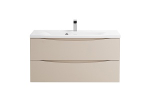 Тумба с раковиной BelBagno Marino 100 бежевый матовый