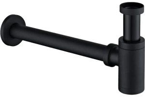 Сифон для раковины BelBagno черный, матовый (BB-SMT2-NERO)
