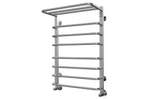 Водяной полотенцесушитель Terminus Арктур П8 500х796 с полкой Хром - 2