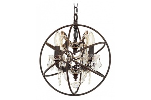 Подвесная люстра Loft IT Foucaults Orb Crystal Loft1897/4