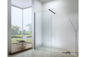 Душевая перегородка Berges Wasserhaus Sky Black 064010 100x200, профиль черный - 2