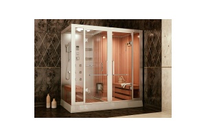 Душевая кабина Frank 200х130 правая с финской сауной - 2