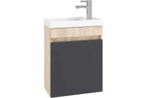 Тумба под раковину Onika Милтон 44 светлое дерево с серым