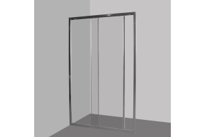 Душевая дверь в нишу BelBagno Due BF 1 120 C Cr - 3