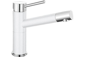 Смеситель для кухонной мойки Blanco Alta белый (515317)