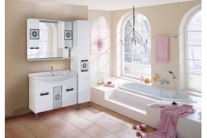 Комплект мебели Onika Флорена 105 белый