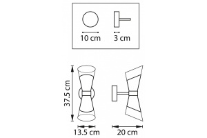 Бра Lightstar Strato 817624 - 3