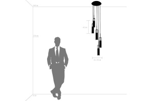 Подвесная люстра Lightstar Cilino 756056 - 3
